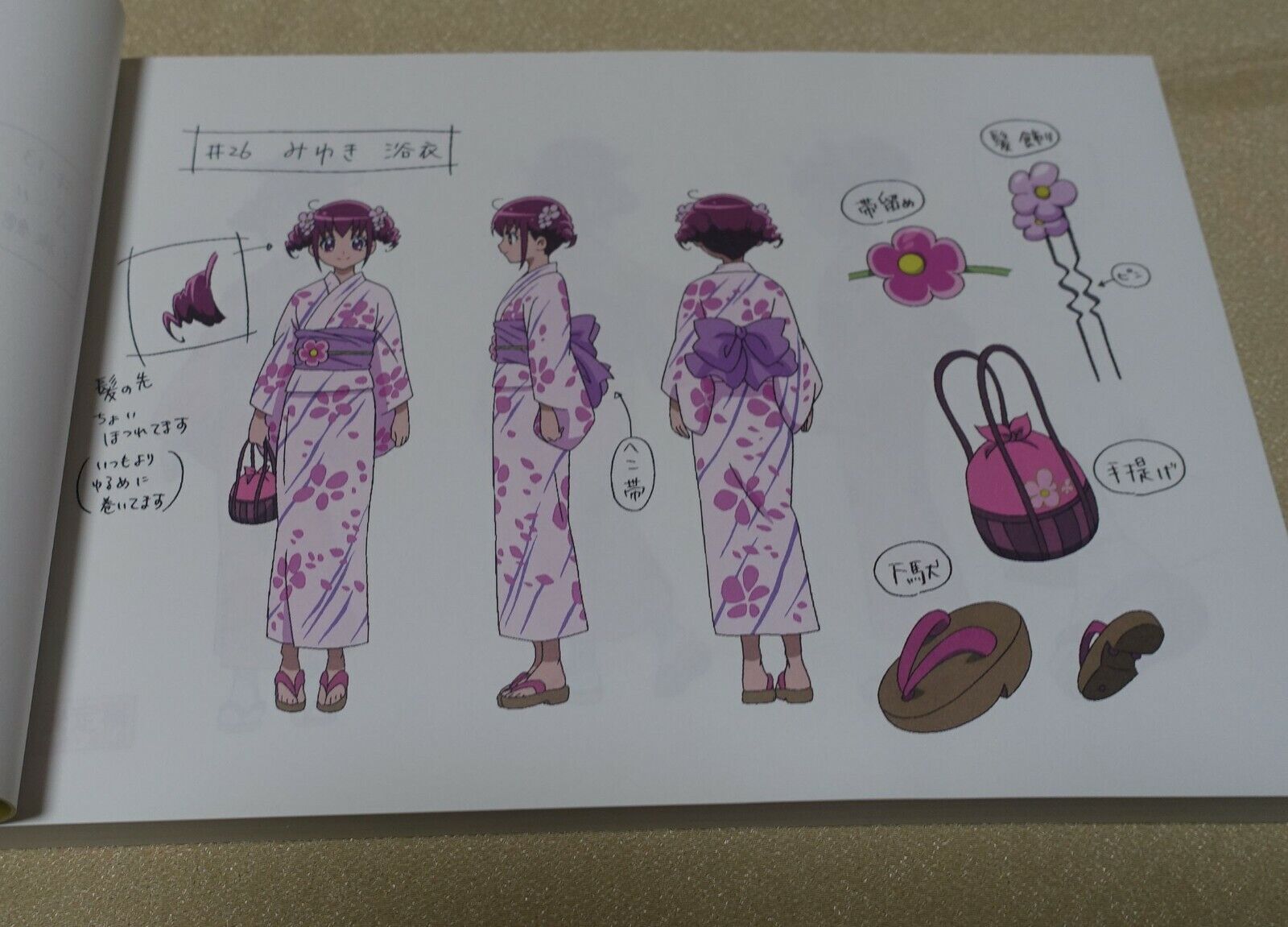 Smile PreCure! Setting Art Collection Book Delux Precure 218 page 