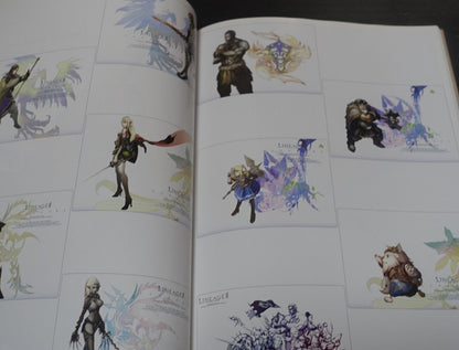 LINEAGE 2 Setting Illustration Art Book THE ARK 