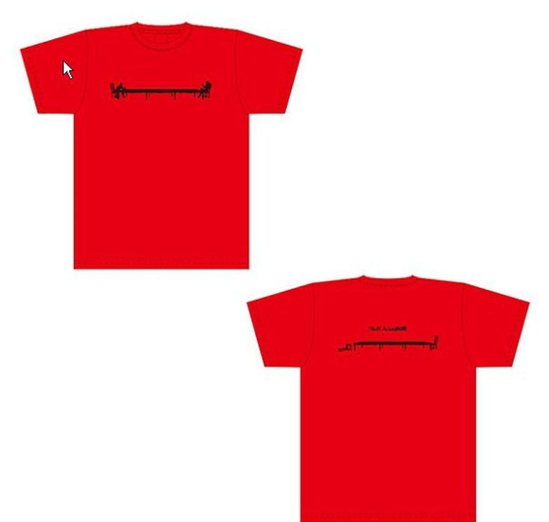 NieR?Automata Special Red T-Shirt Adam & Eve Small Size 