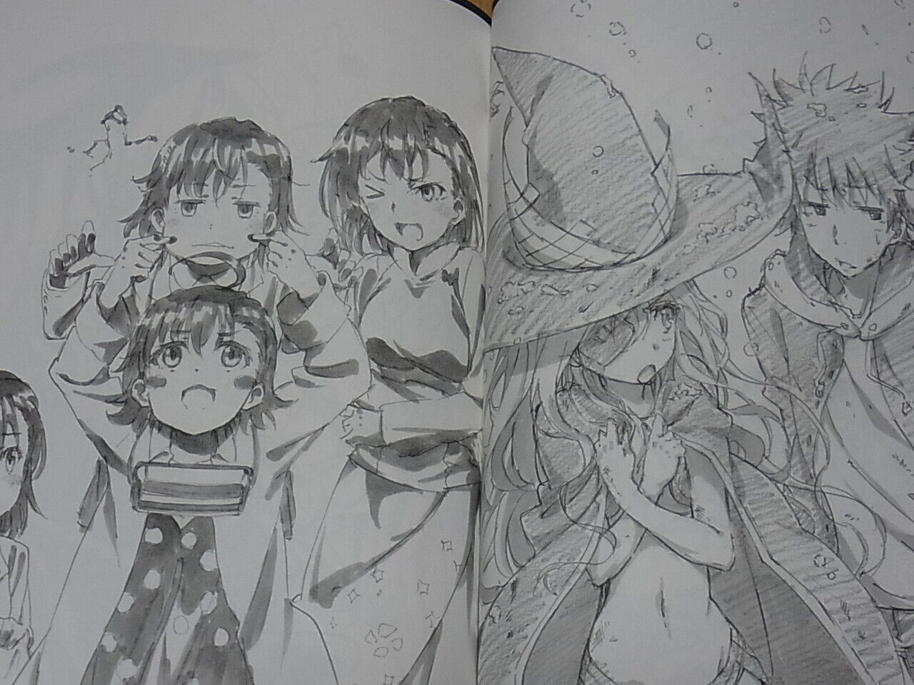 Delf A Certain Scientific Railgun Animation Staff's Fan Art Book Rakugaki Index. 