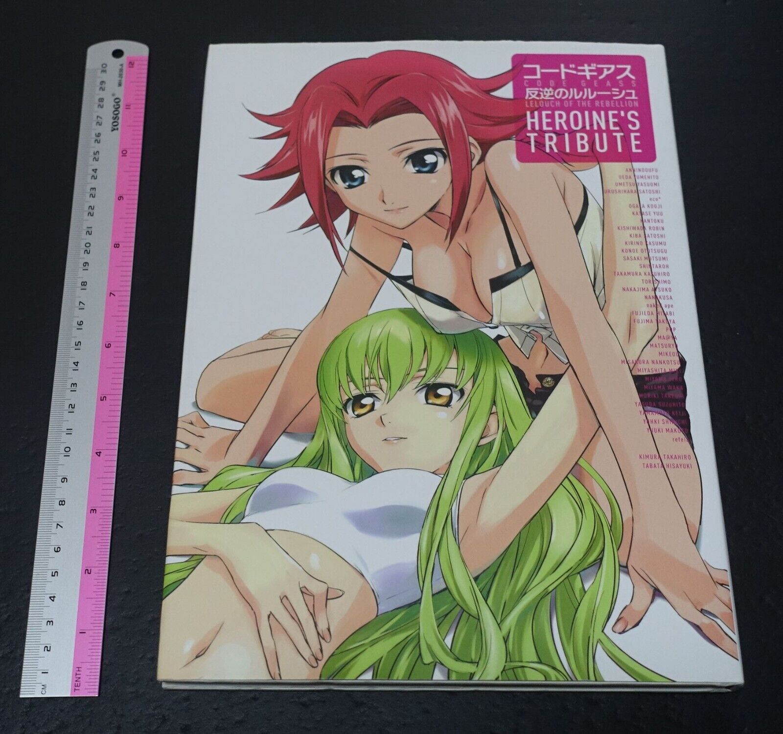 CODE GEASS Official Art Book Heroine's Tribute 