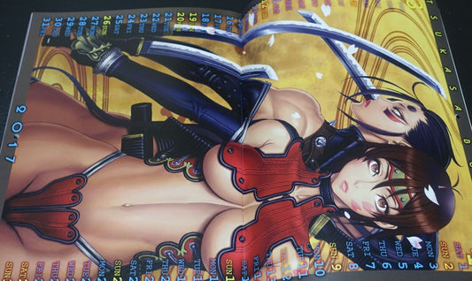 Tsukasa Jun Tsukasa Bullet CALENDAR ART BOOK 2017 