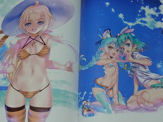 Choco Swim Suit Girls Art Book MIZUGUILTY 01 Infinite Stratos Xenoblade2 C96 