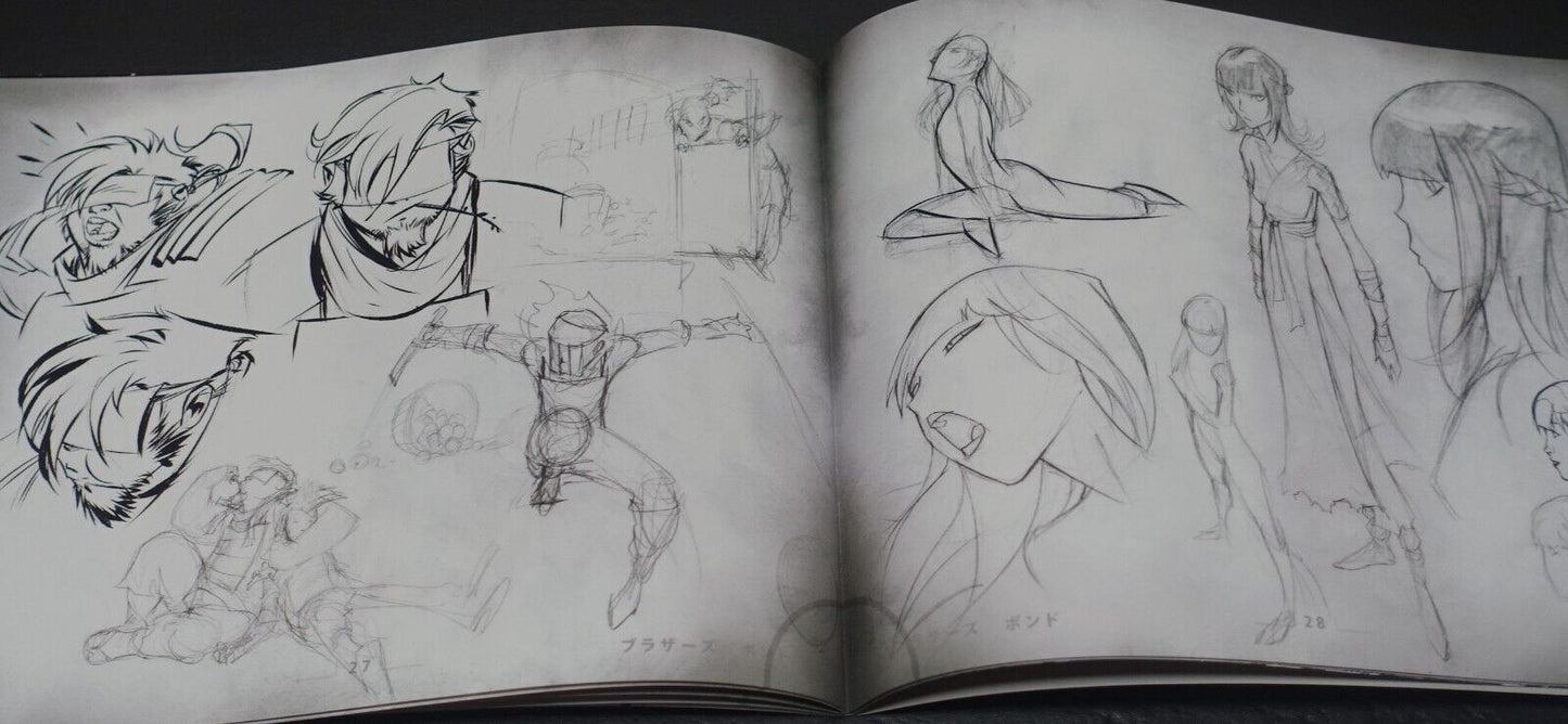 RYAN BENJAMIN RUFFSTUFF vol.3 BROTHERS BOND HALF BOOK ROUGHS & FAN ART 