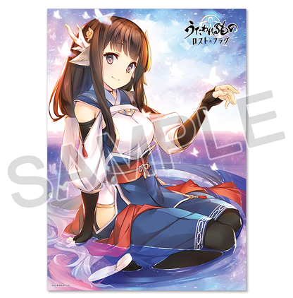 AQUAPLUS Utawarerumono Lost Flag Minagi Art Acrylic Plate C97 Pre-Order 