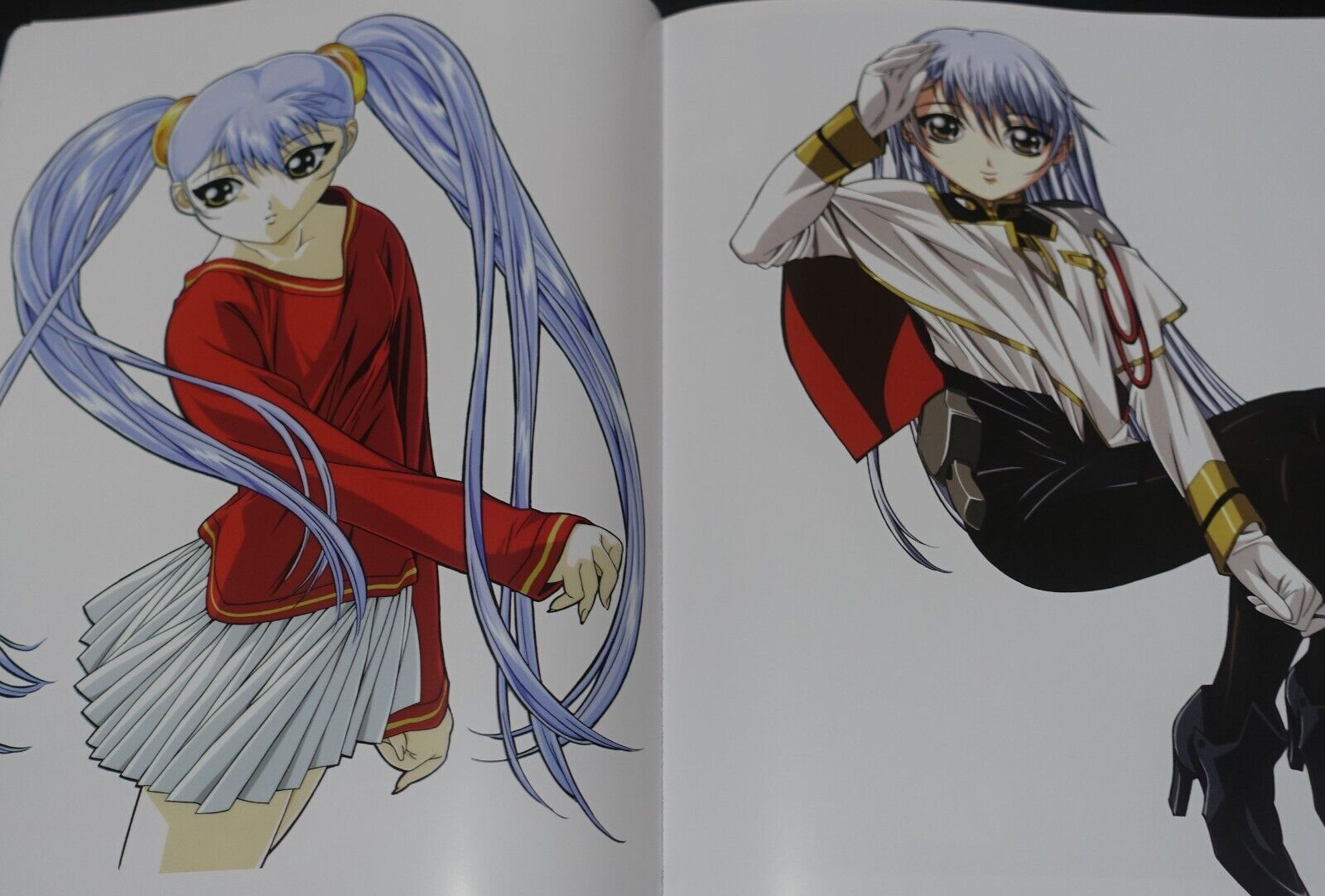 Martian Successor Nadesico Animation Art Work Book & Key Frame Art Book 