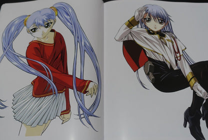 Martian Successor Nadesico Animation Art Work Book & Key Frame Art Book 