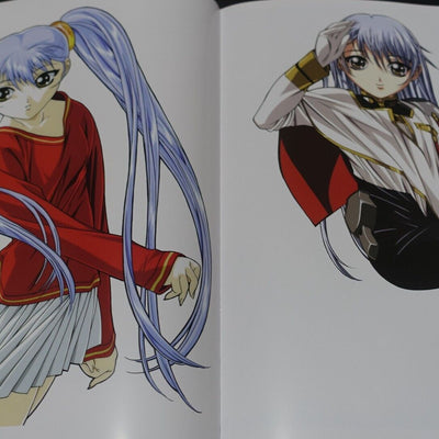 Martian Successor Nadesico Animation Art Work Book & Key Frame Art Book 