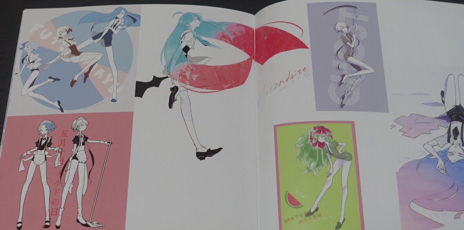 Kojima Houseki no Kuni Land of the Lustrous Color Fan Art Book ILLUSTBOOK 
