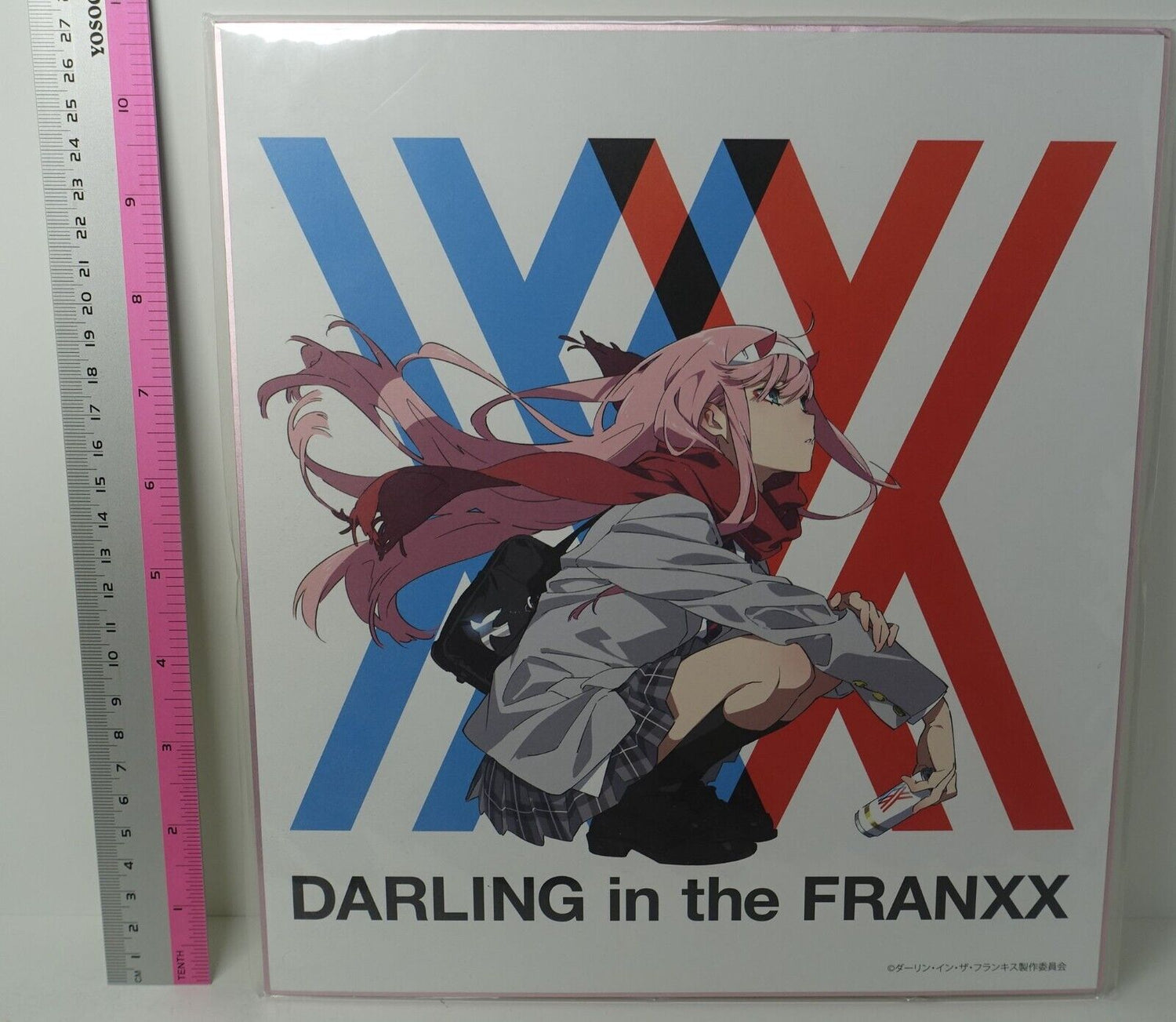 Darling in the Franxx Zero Two Printed Shikishi Art Board Mai Yoneyama 