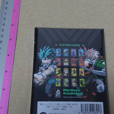 My Hero Academia Exhibition Event Goods Playing Cards Trump Card 