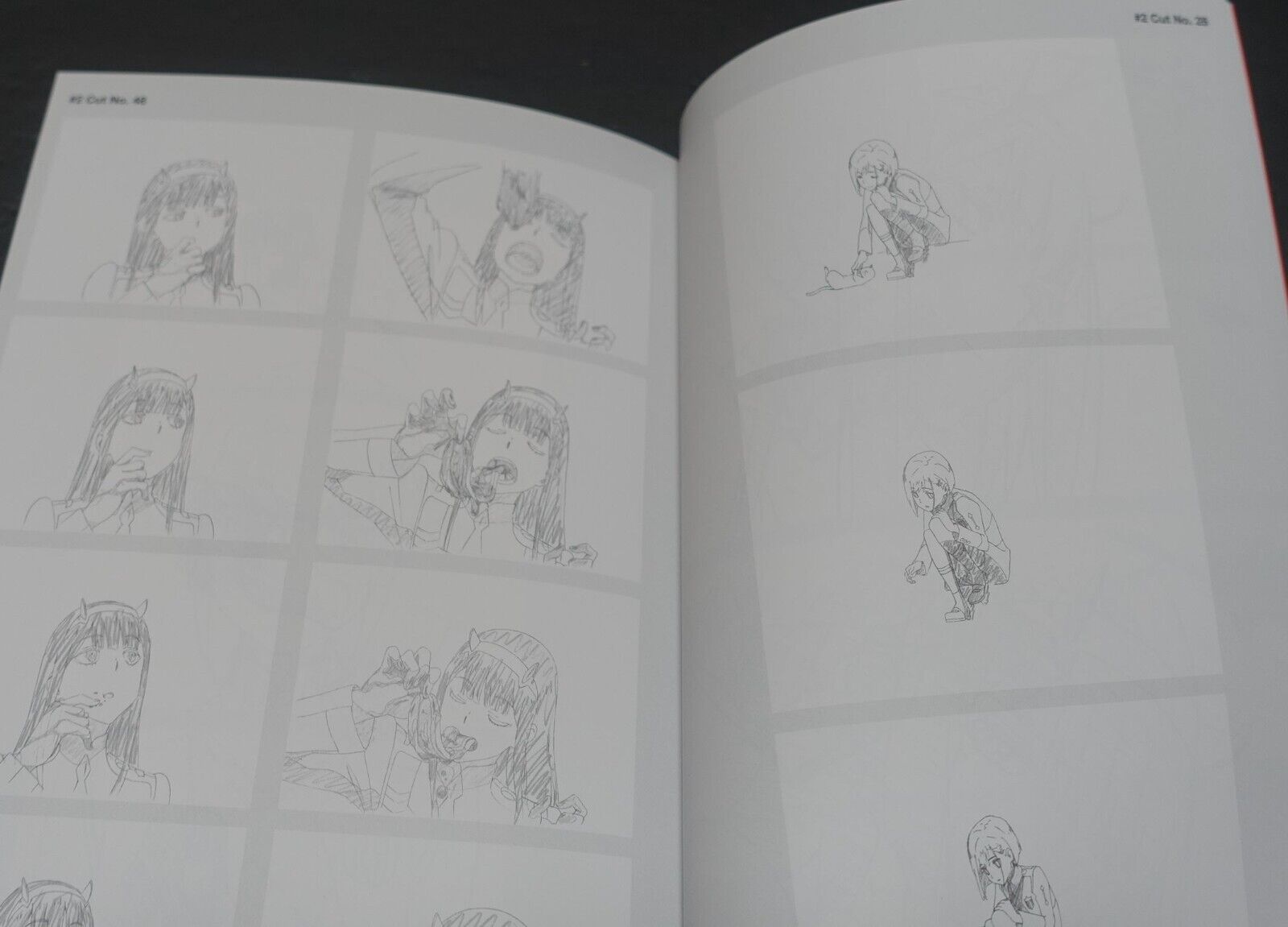 Darling in the Franxx Key Frame Art Book vol.01-04 Se 