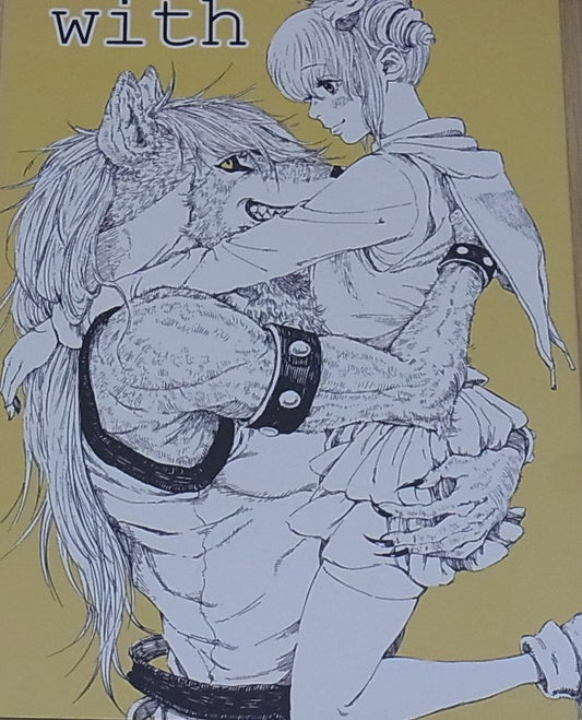 Yumeji Smile Precure Wolfrun Fan Doujinshi Comic with 