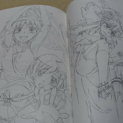 Yataneko A Certain Scientific Railgun Infinite Stratos Staff's Fan Art book 