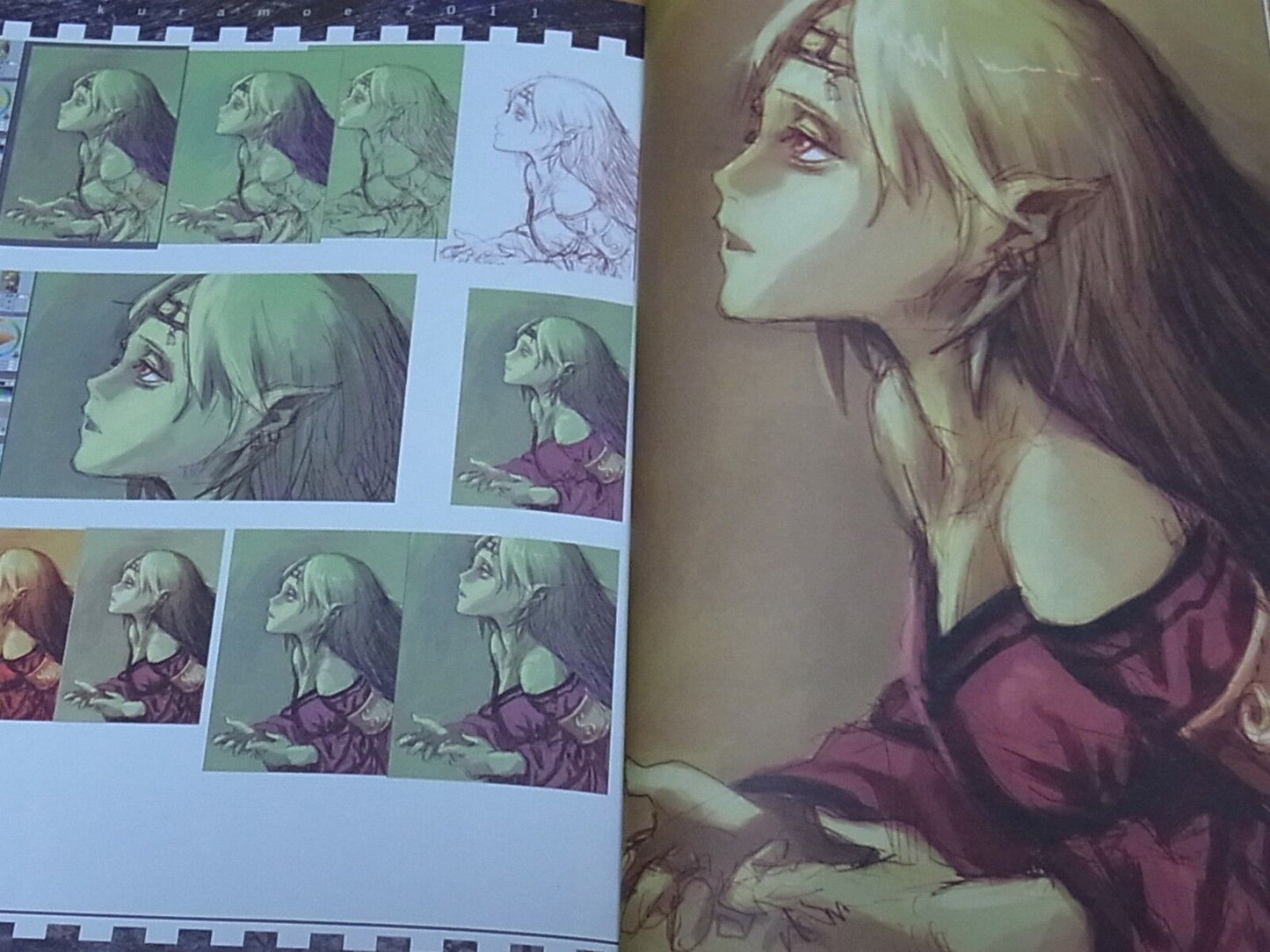 Yoshitoshi Abe Illustration Art Book Kuramoe 