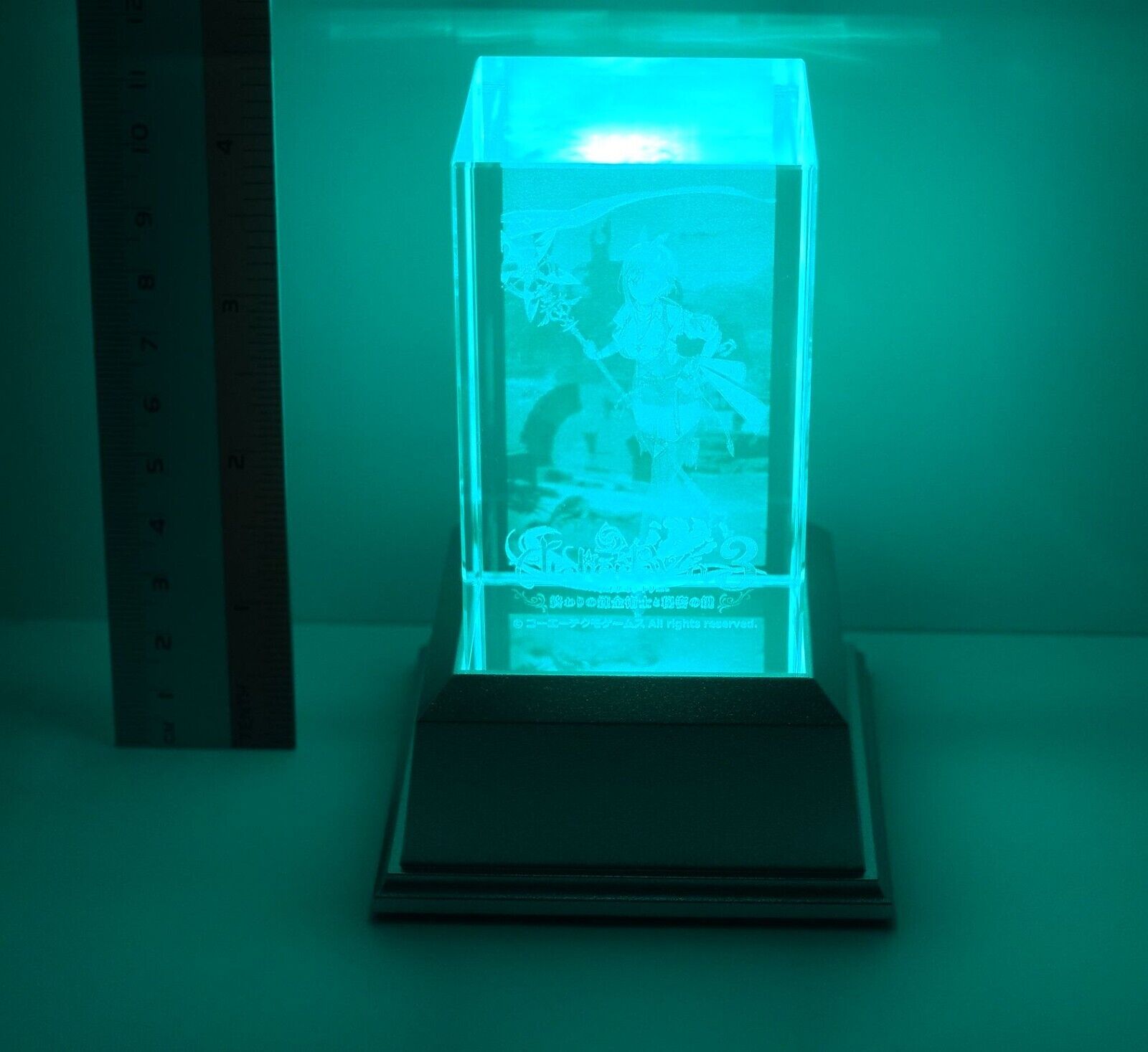 Atelier Ryza 3 Alchemist of the End & the Secret Key 3D Crystal & LED Pedestal 