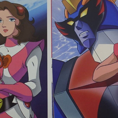 Ochi Kazuhiro 70's Anime Heroines Fan Art Book Ginguiser & Machine Blaster 