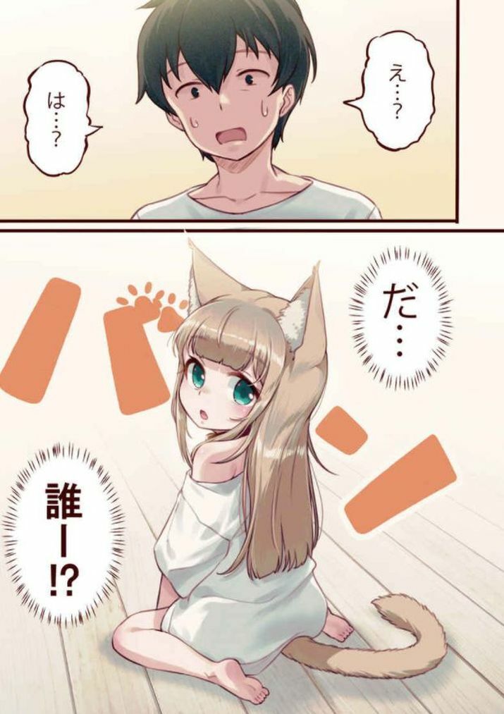Animal Machine Original Color Comic My Cat is a Kawaii Girl Air Comike2 