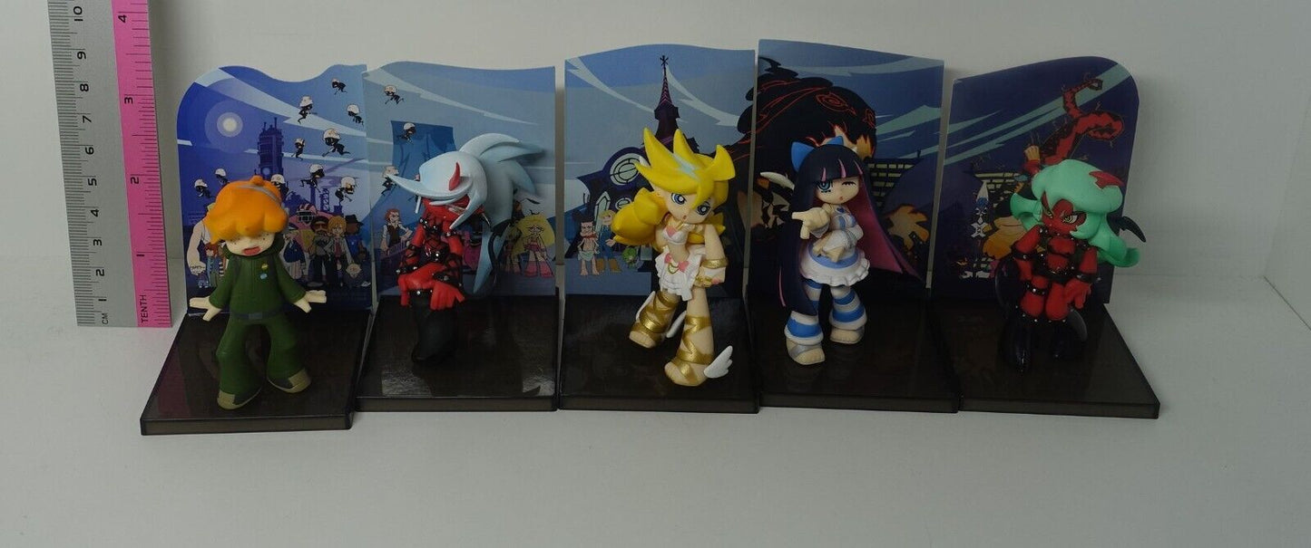 Panty and Stocking Brief Kneesocks Scanty 5 Figure Set no box 