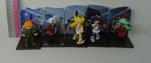 Panty and Stocking Brief Kneesocks Scanty 5 Figure Set no box 
