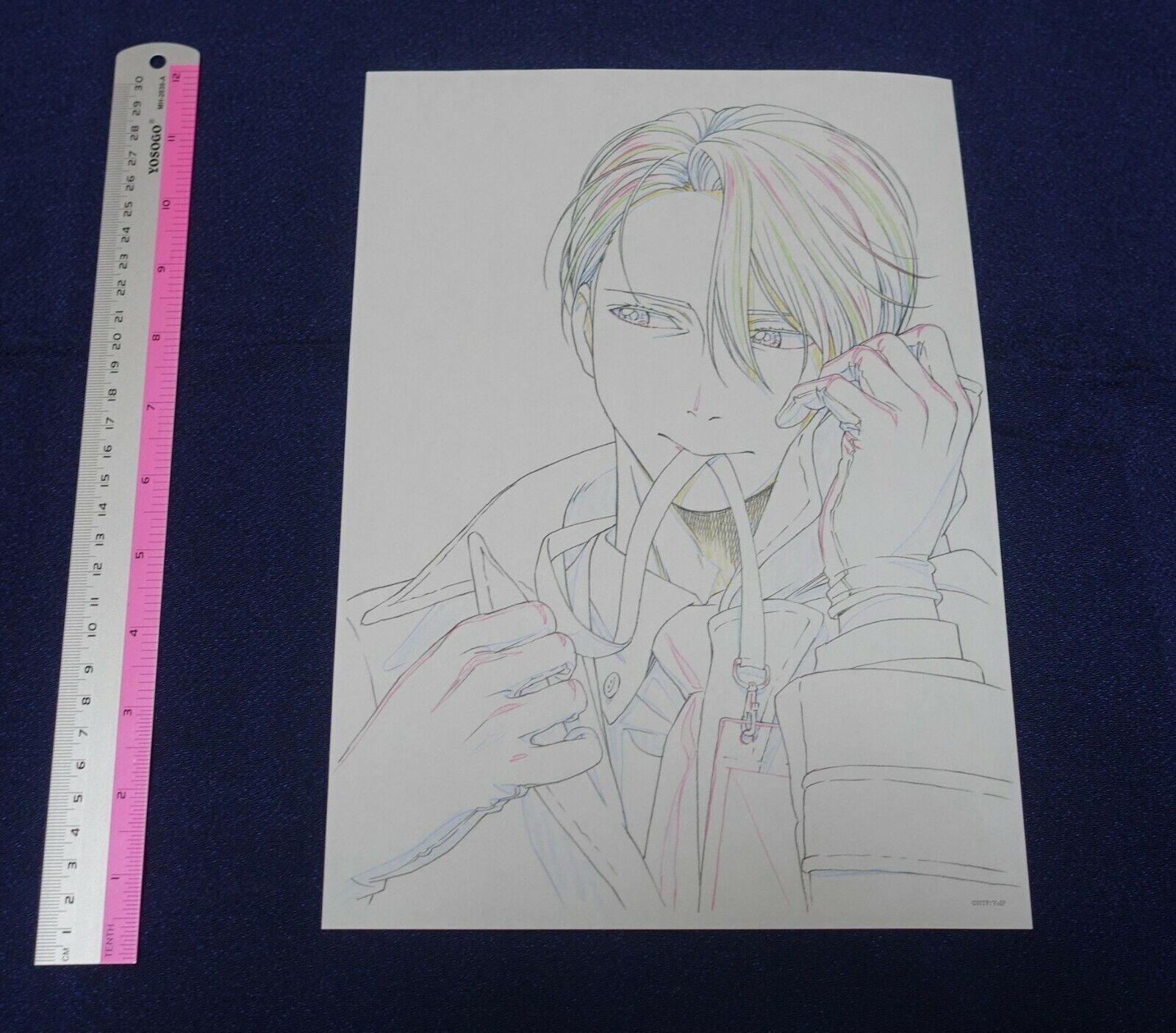MAPPA Animation YURI!!! ON ICE Print Key Frame Art Sheet 3 Set 