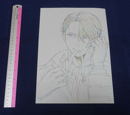 MAPPA Animation YURI!!! ON ICE Print Key Frame Art Sheet 3 Set 