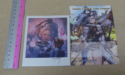 Granblue Fantasy Gift in Return for Valentine's Day Art Board & Art Card Sophia 
