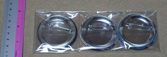 Bakemonogatari Hitagi Senjyogahara Steel Badge 3 Set 