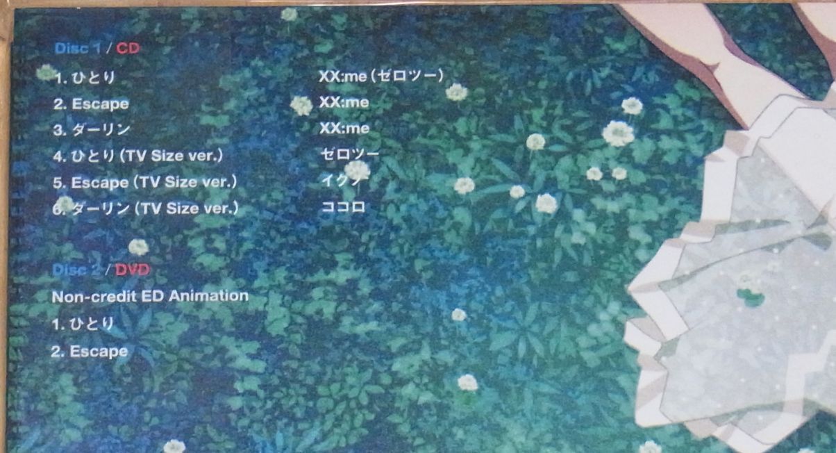 Darling in the Franxx Ending Collection vol.2 CD & DVD 