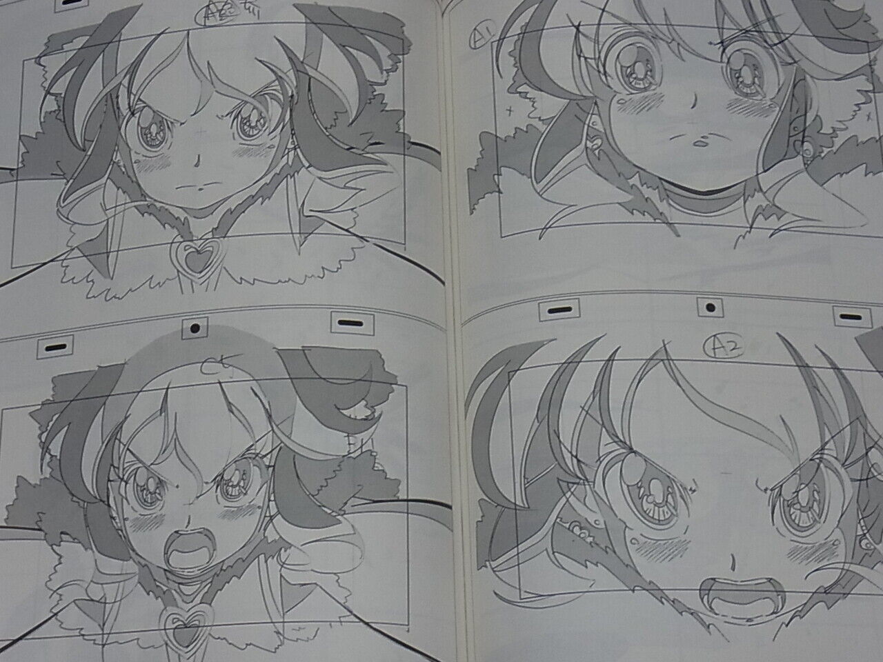 Shingo Fujii Animation Keyframe art works Pretty Cure Saki C87 