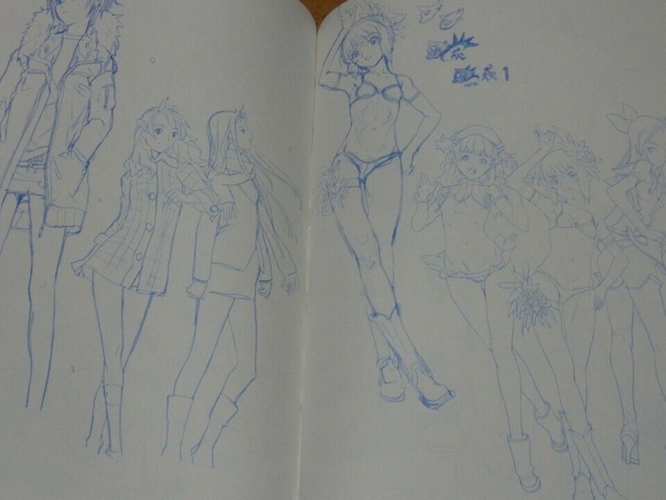 UGETSU HAKUS ROUGH ILLUSTRATION ART BOOK UE4 