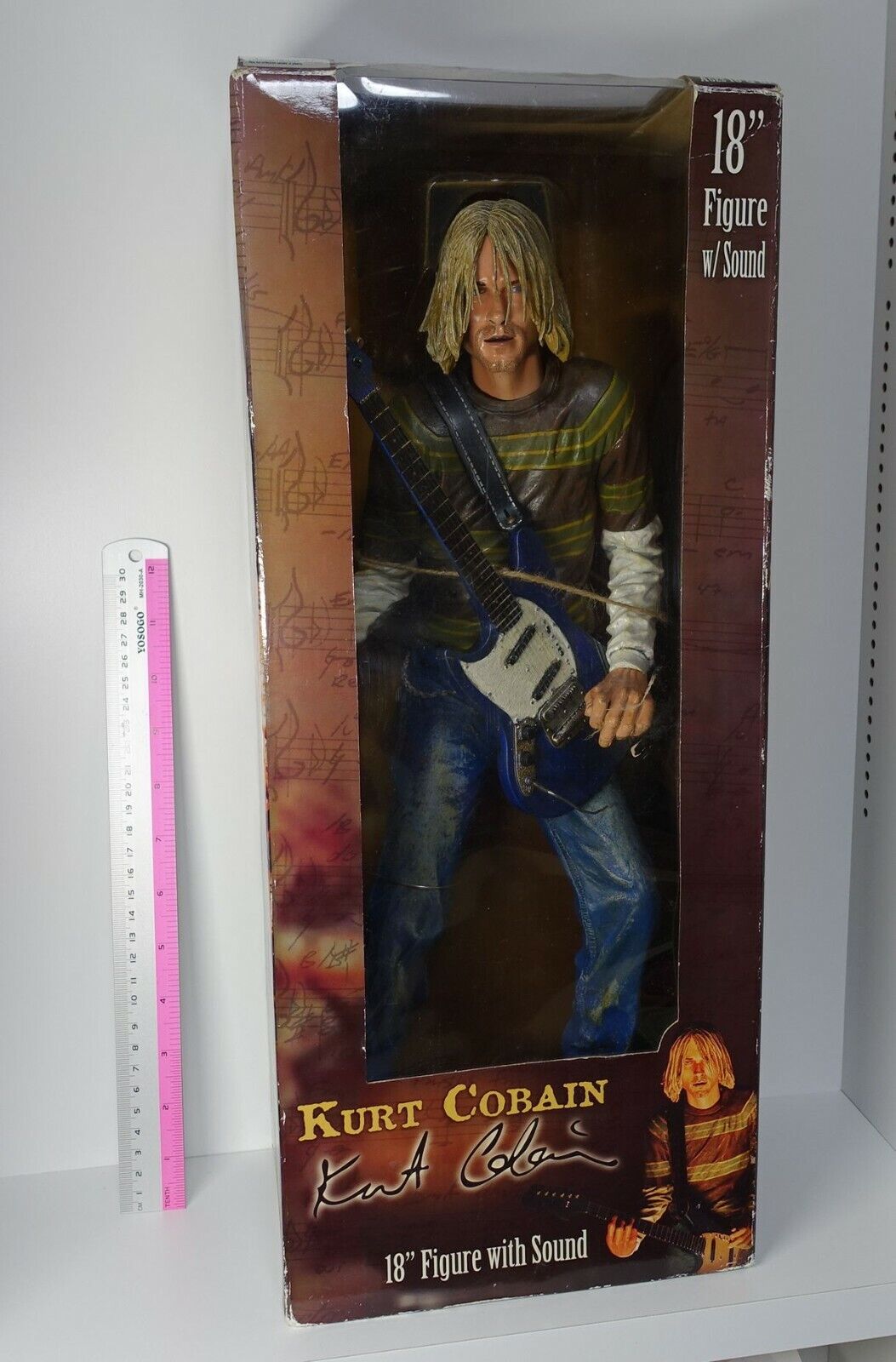 NECA Kurt Donald Cobain 18 inch Figure Statue Kurt Cobain – q to Japan