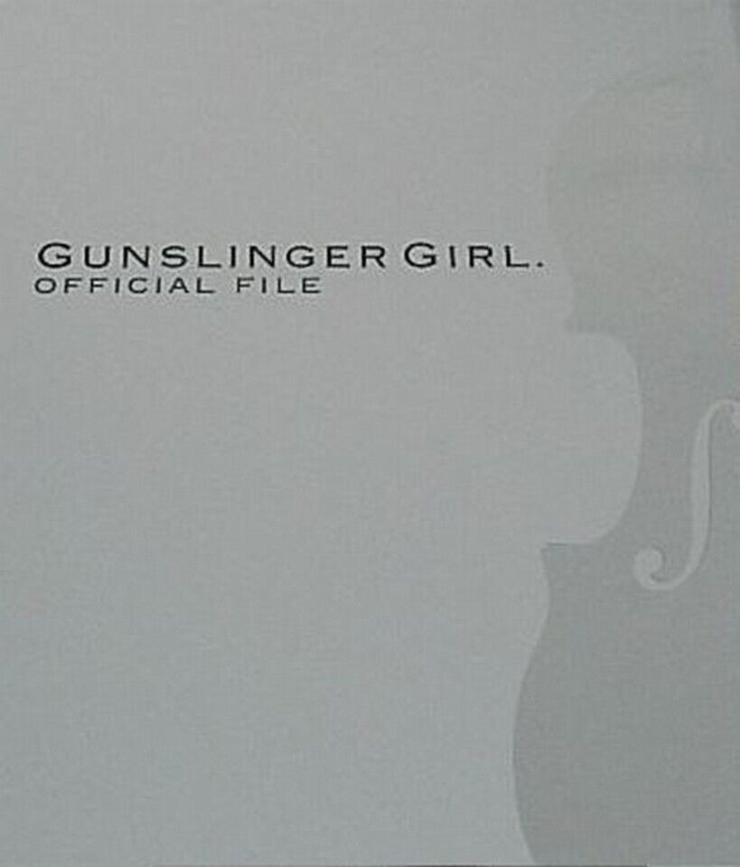 GUNSLINGER GIRL 36.5 x 25.8 cm BIG SIZE VISUAL ART BOOK OFFICIAL FILE 
