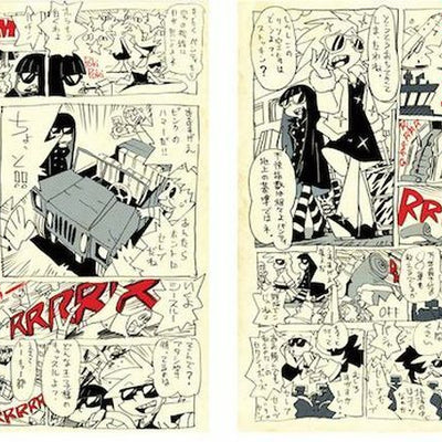 Hiroyuki Imaishi Comic Panty & Stocking in Manga Strip Preamy 