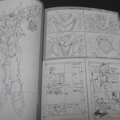 Masami Oobari Gundam Iron-Blooded Orphans Key Frame Art Work Book 3 Set 