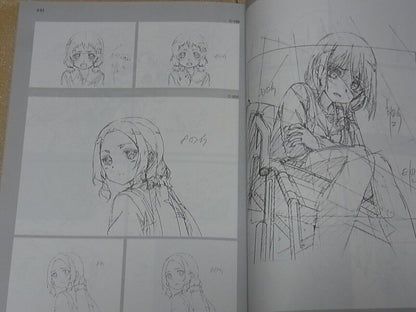 Studio 5 Kumi Yuki Yuna Is a Hero Animation Key Frame , Design Art Work Book 