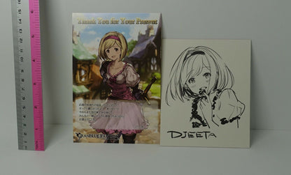 Granblue Fantasy Gift in Return for 2019 Valentine's Day Art Board Djeeta 