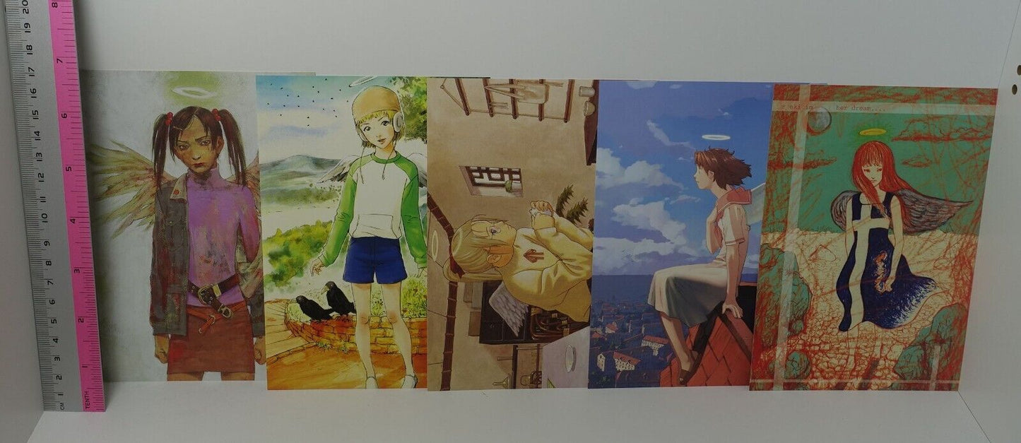 Animation Haibane Renmei Illustration Art Card Set Yoshitoshi Abe etc 