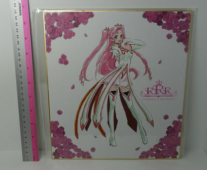 Code Geass Code Black Shikishi Art Board 27x24cm Euphemia Li Britannia 