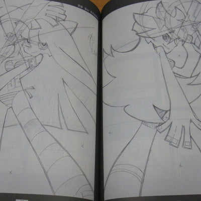 HAWAII! Animation Panty and Stocking rough Art Book PSG HAWAII! 