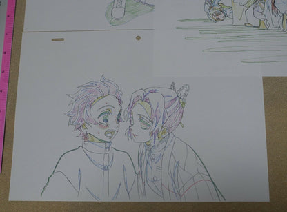 ufotable Kimetsu no Yaiba Demon Slayer Key Frame Art Sheet Pillars etc 3 set 