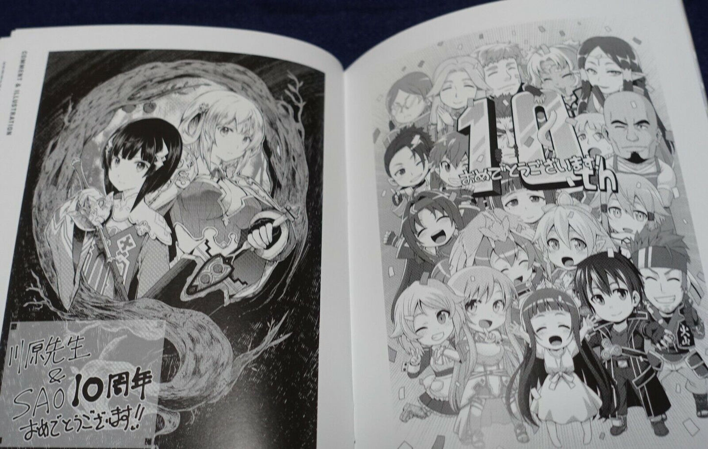 SWORD ART ONLINE SAO 10th Aniv Official Fan Art Book EX-CHRONICLE in KYOTO 