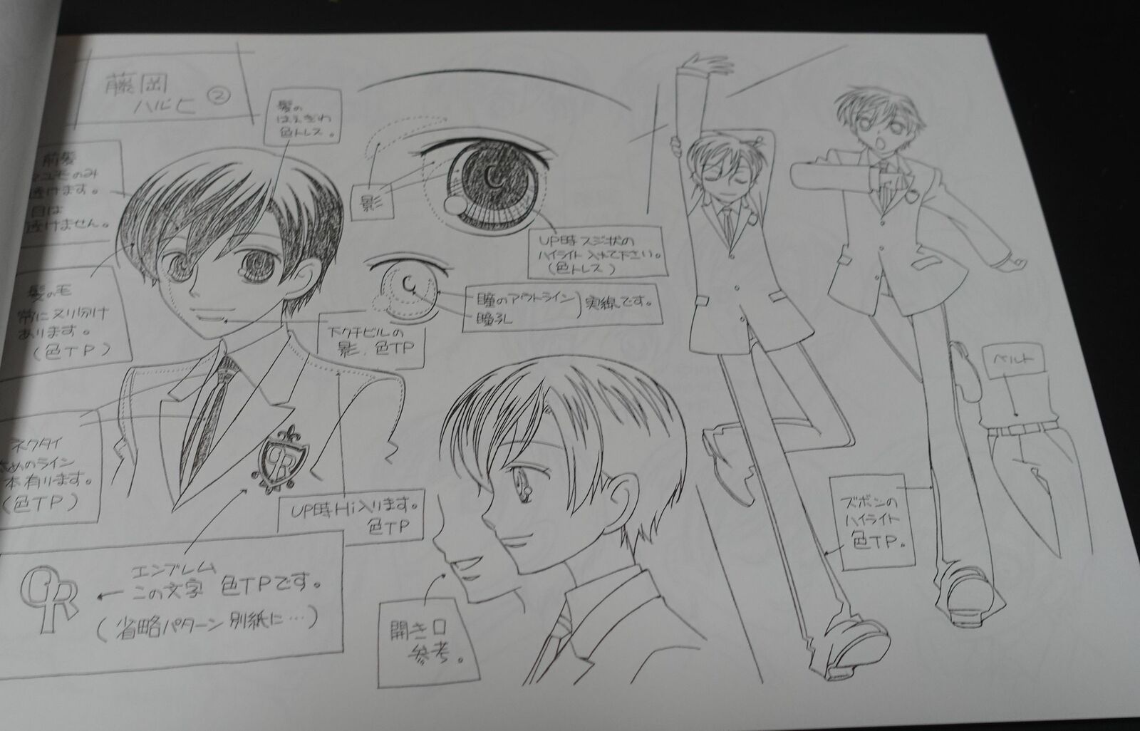 Ouran High School Host Club Anime Setting Art Collection Book 