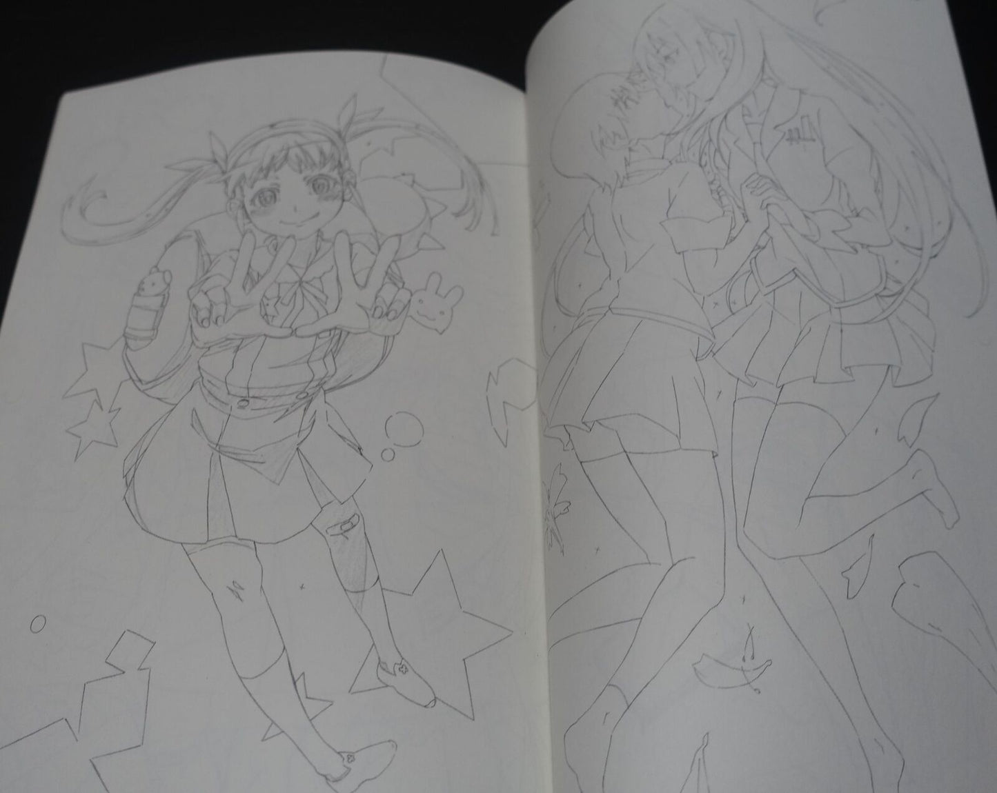 Yataneko Bakemonogatari Animation Staff's Fan Art Book 2 Set 