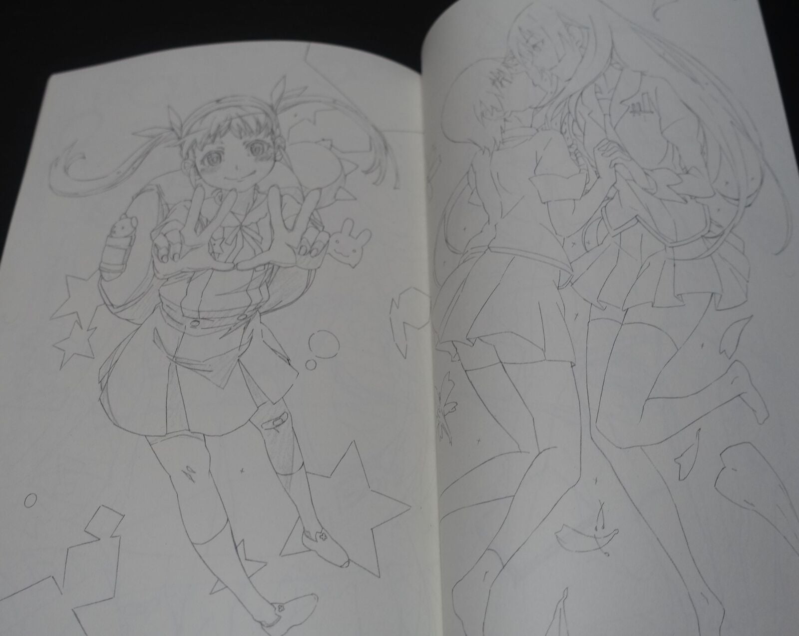 Yataneko Bakemonogatari Animation Staff's Fan Art Book 2 Set 