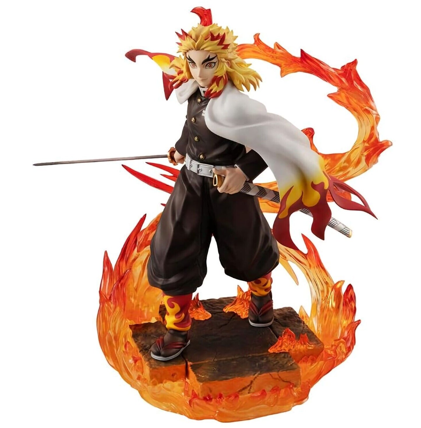 MegaHouse G.E.M. Figure Statue Kyojuro Rengoku Demon Slayer Kimetsu no Yaiba 