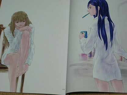 B.C sansyo Mai-Hime Natsuki&Shizuru Color Fan Art Book VERY RARE 