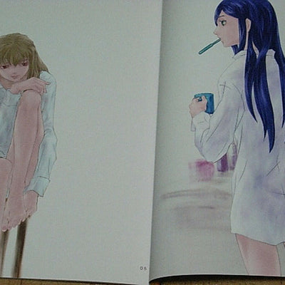 B.C sansyo Mai-Hime Natsuki&Shizuru Color Fan Art Book VERY RARE 