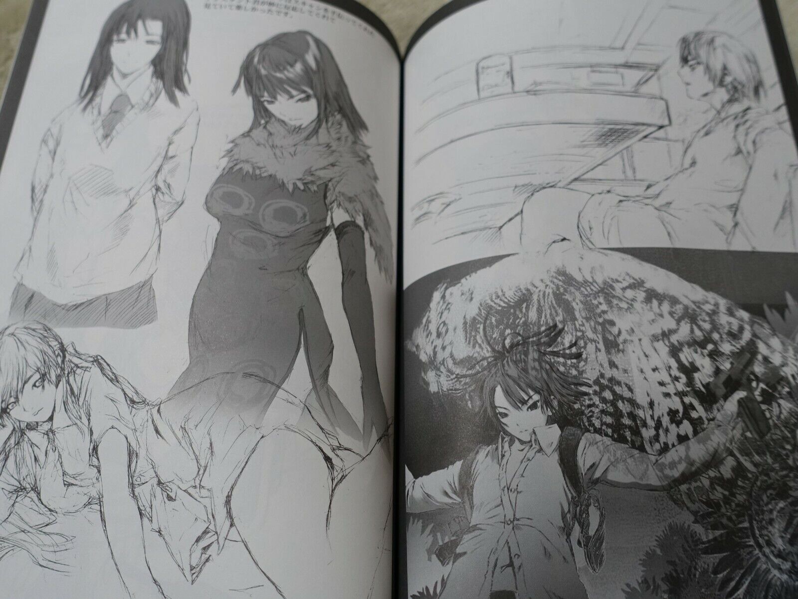 Keitaro Takahashi Illustration art book Kuuchuuloukaku5 Jormungand 