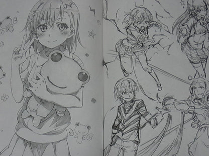 Delf A Certain Scientific Railgun Animation Staff's Fan Art Book Rakugaki Index. 